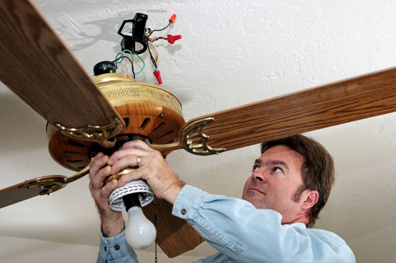 Ceiling Fan Replacement in Overland Park, KS